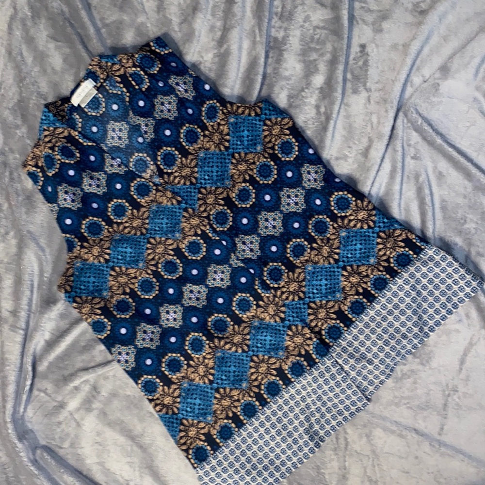 3/$13🌈Van Huesen Printed Sleeveless Blouse